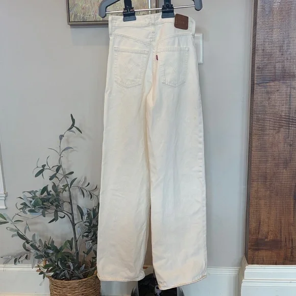 Levi’s Ribcage Wide Leg High Waisted Jeans 26 - Picture 3 of 3